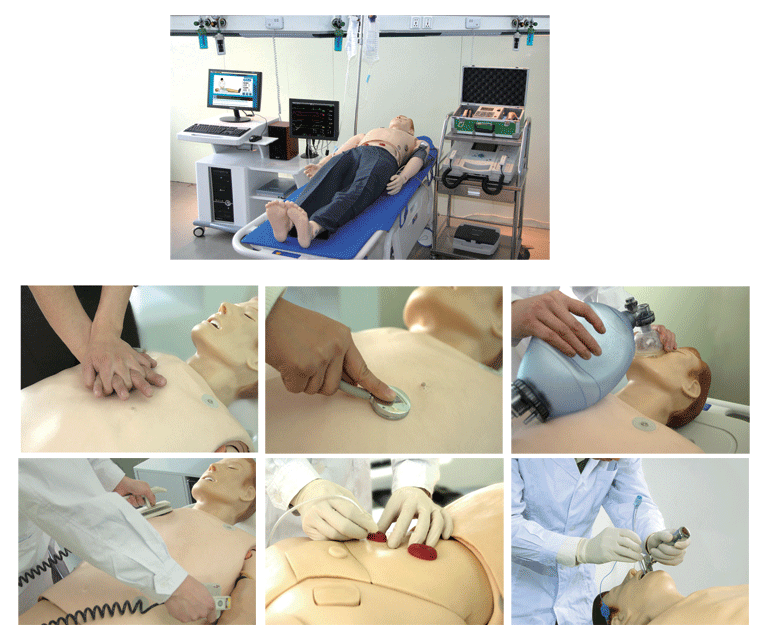 LG-H1200型 高智能數字網絡化ICU（綜合）護理技能訓練系統(tǒng)（教師機）　